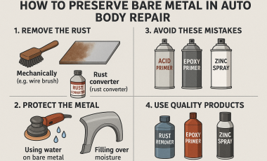 Как сохранить металл при кузовном ремонте