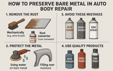 Як зберегти метал під час кузовного ремонту Як зберегти метал під час кузовного ремонту