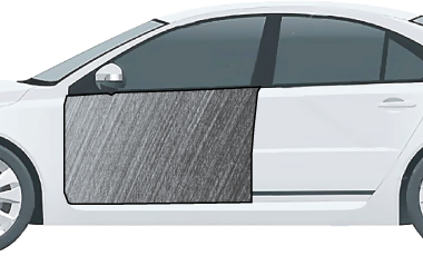 Расход автокраски по деталям авто